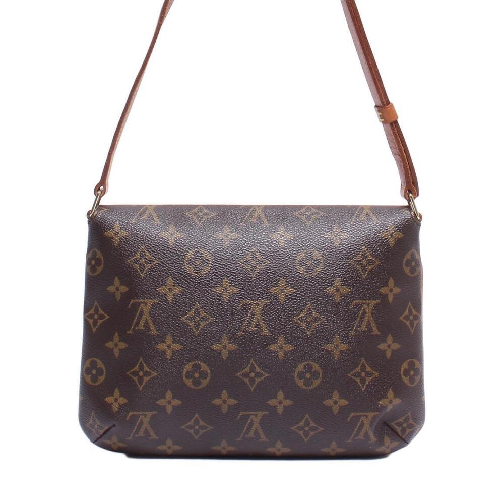 Louis Vuitton Brown Shoulder Bag Tango Monogram Musette Leather